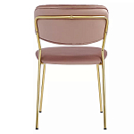 Стул Singer Chair без подлокотников Розовый Велюр варинант исполнения - 4 | Loft Concept в Барнауле