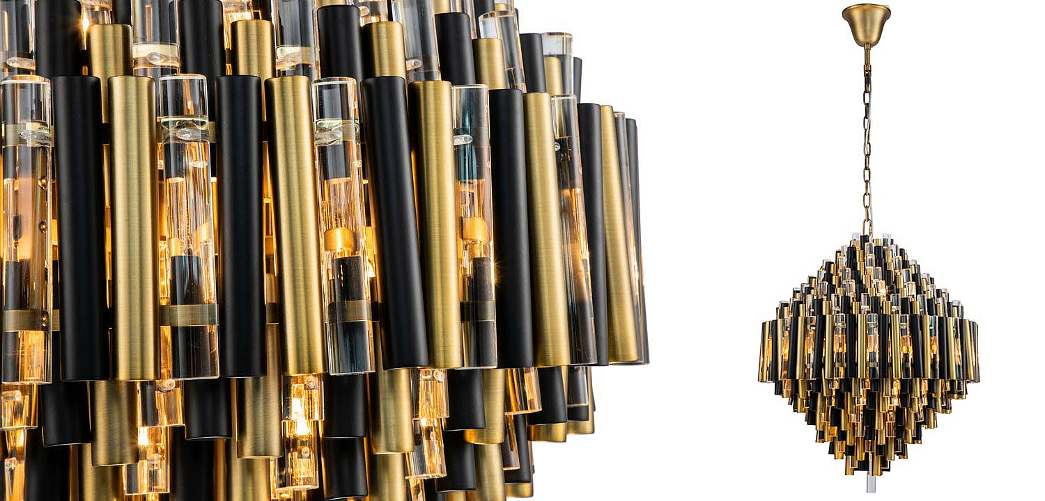 Люстра Black Brass Symphony Chandelier Люстра Black Brass Symphony Chandelier - Loft-Concept в Барнауле