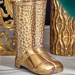 Ваза в форме сапог с рельефной текстурой и ручками Vase Boot варинант исполнения - 4 | Loft Concept в Барнауле