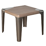 Столик журнальный Streamlining квадратный варинант исполнения - 2 | Loft Concept в Барнауле