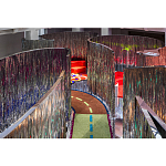 Дизайнерский ковер с изображением дороги Poltronova Autostrada Rug варинант исполнения - 13 | Loft Concept в Барнауле