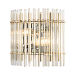 Бра с прозрачными вертикальными стеклянными трубками Gladia варинант исполнения - 2 | Loft Concept в Барнауле