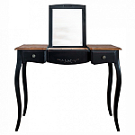 Трельяж из массива березы с подъемным зеркалом и 2-мя ящиками Vintage варинант исполнения - 1 | Loft Concept в Барнауле