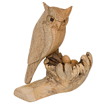 Статуэтка из дерева сова Animals of the World варинант исполнения - 1 | Loft Concept в Барнауле