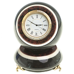 Часы настольные в виде шара из натурального камня Ball Stone Clock варинант исполнения - 7 | Loft Concept в Барнауле