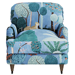 Дизайнерское классической формы на колесиках Trumann Armchair варинант исполнения - 2 | Loft Concept в Барнауле