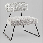 Кресло лаунж Kate букле серый варинант исполнения - 1 | Loft Concept в Барнауле