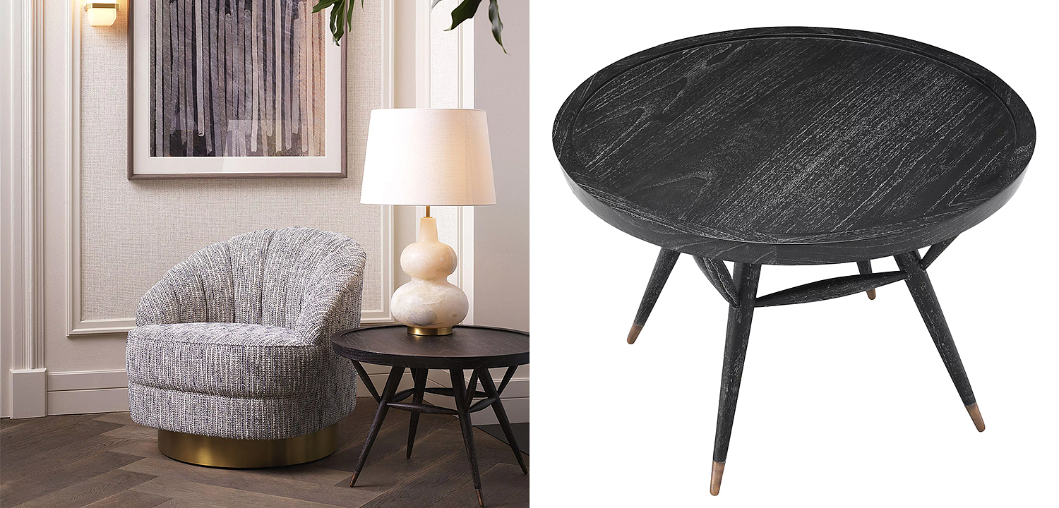 Приставной стол Eichholtz Side Table Phoenix Приставной стол Eichholtz Side Table Phoenix - Loft-Concept в Барнауле