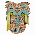 Арт-Объект из нитей Абстрактный портрет Joana Schneider  варинант исполнения - 2 | Loft Concept в Барнауле