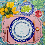 Картина Table Talk Dickless but Not Dumb  варинант исполнения - 1 | Loft Concept в Барнауле