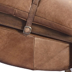 Двухместный диван Duncan винтажная коричневая кожа варинант исполнения - 5 | Loft Concept в Барнауле