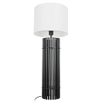 Настольная лампа с металлиеским черным трубчатым основанием Fulgurite варинант исполнения - 3 | Loft Concept в Барнауле