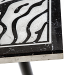 Стол обеденный из натурального мрамора Marble BW Accent Table варинант исполнения - 2 | Loft Concept в Барнауле