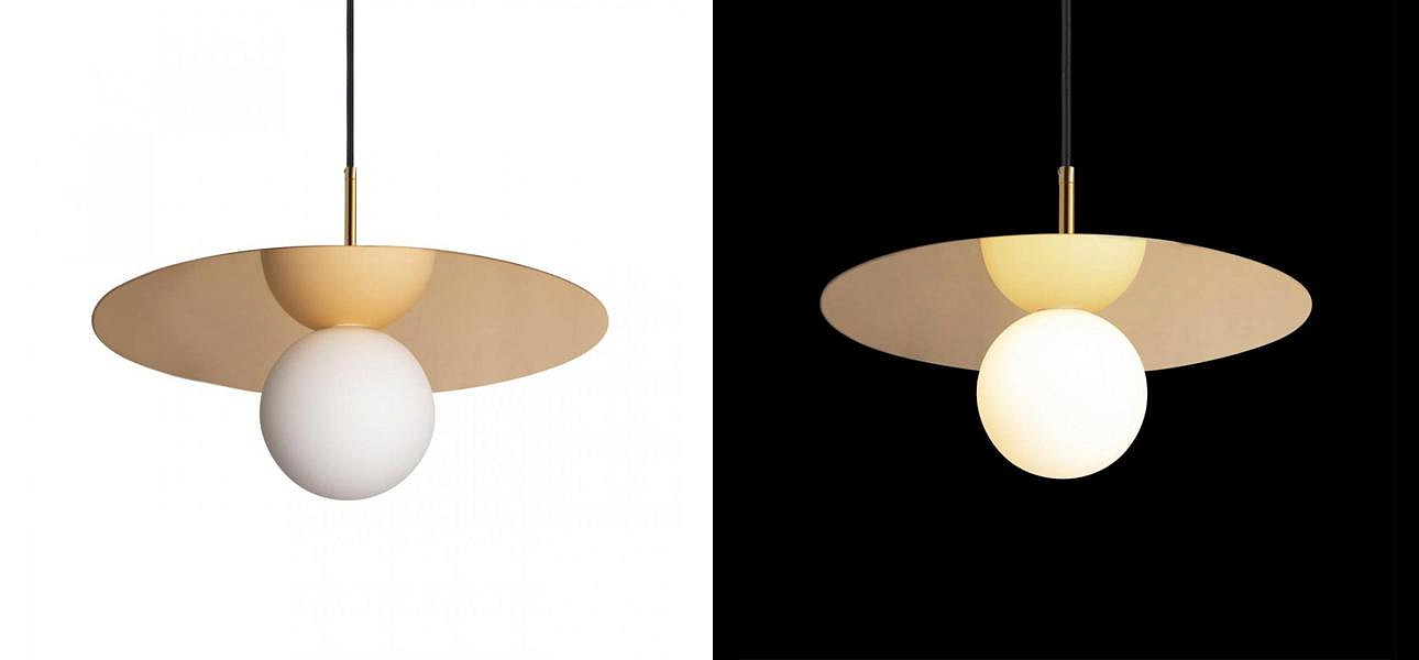 Подвесной светильник MATISSE Gold 35 см Подвесной светильник MATISSE Gold 35 см - Loft-Concept в Барнауле