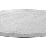 Стол обеденный с круглой светло-серой столешницей Harris Collection варинант исполнения - 3 | Loft Concept в Барнауле