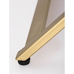 Приставной столик с выдвижным ящиком  White Table Carved Pattern варинант исполнения - 6 | Loft Concept в Барнауле