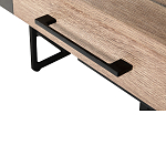 Стол рабочий в стиле лофт с ящиками и системой хранения Urban Style Space варинант исполнения - 4 | Loft Concept в Барнауле