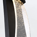 Настенный фонарь уличный прямоугольный черного цвета со стеклом с пузырьками Eurofase варинант исполнения - 4 | Loft Concept в Барнауле