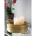 Поднос железный Gold Mesh варинант исполнения - 7 | Loft Concept в Барнауле