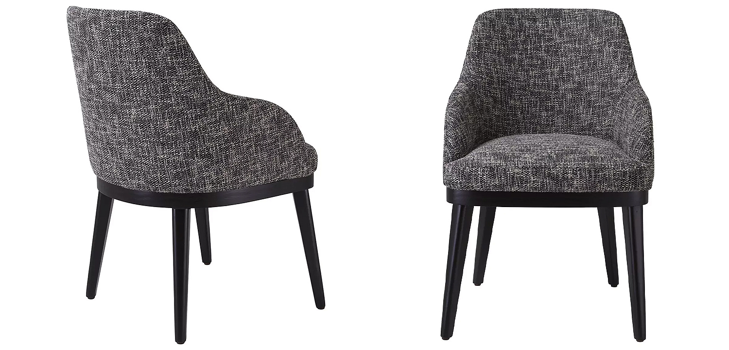 Стул Eichholtz Dining Chair Costa Cambon Black Стул Eichholtz Dining Chair Costa Cambon Black - Loft-Concept в Барнауле