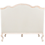 Диван двухместный из массива бука бежевый Solid Luxury варинант исполнения - 2 | Loft Concept в Барнауле