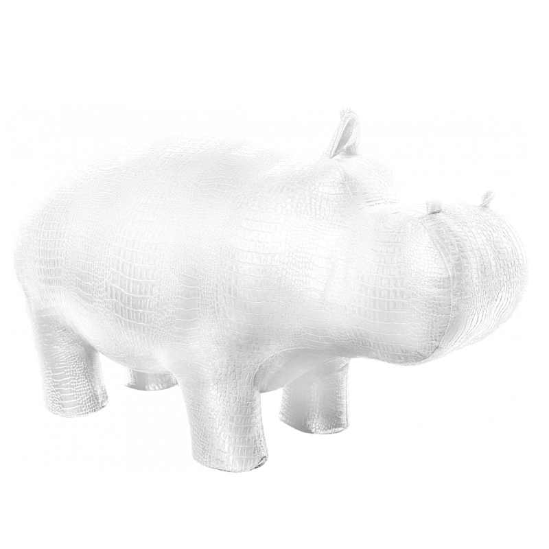 Пуф Бегемот Poof Hippo white Белый Пуф Бегемот Poof Hippo white Белый в Барнауле | Loft Concept