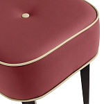 Квадратный мягкий пуф на черных ножках Winton Pouf Square варинант исполнения - 14 | Loft Concept в Барнауле