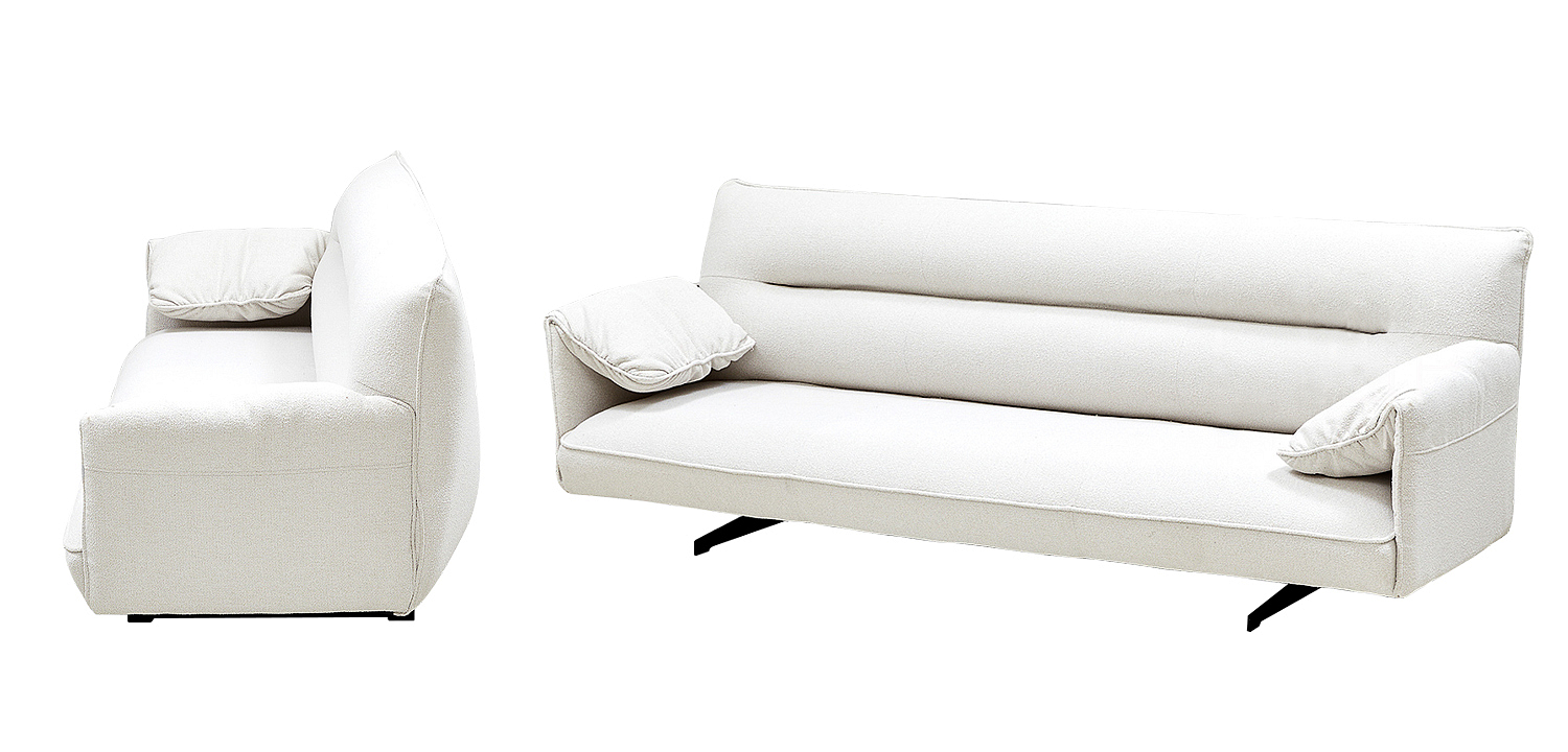 Диван с подлокотниками-подушками Ortega Sofa Белый Диван с подлокотниками-подушками Ortega Sofa Белый - Loft-Concept в Барнауле