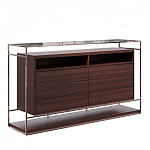 Дизайнерский комод в металлическом каркасе Valerian варинант исполнения - 1 | Loft Concept в Барнауле