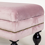 Мягкая банкетка с зоной для хранения Casket Dusty Rose варинант исполнения - 4 | Loft Concept в Барнауле
