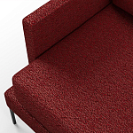 Мебельная ткань Шенилл бордовый цвет 138 см T4-23 варинант исполнения - 7 | Loft Concept в Барнауле