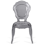 Прозрачный стул серый LOUIS GHOST CHAIR Grey варинант исполнения - 2 | Loft Concept в Барнауле