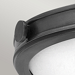 Потолочный светильник в форме неглубокой чаши с белым плафоном Hinkley варинант исполнения - 3 | Loft Concept в Барнауле