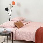 Постельное белье розового цвета с рисунком 150х200 см Blossom Essence варинант исполнения - 4 | Loft Concept в Барнауле