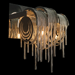 Бра с перфорированными металлическими дугами и цепочками 22 см Atlantis Chain варинант исполнения - 8 | Loft Concept в Барнауле