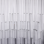 Люстра круглая с прозрачными стеклянными трубками Nembus варинант исполнения - 3 | Loft Concept в Барнауле