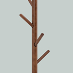 Напольная вешалка из массива бука Branches Hangers Dark варинант исполнения - 3 | Loft Concept в Барнауле