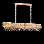 Люстра волнистой формы с каскадом из прозрачного хрусталя Constant Sparks варинант исполнения - 2 | Loft Concept в Барнауле