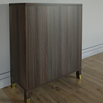 Комод Elsa Dreams Walnut Двухстворчатый  варинант исполнения - 7 | Loft Concept в Барнауле