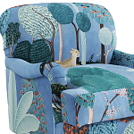 Дизайнерское классической формы на колесиках Trumann Armchair варинант исполнения - 3 | Loft Concept в Барнауле