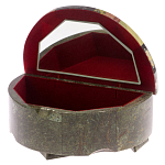 Шкатулка с зеркалом из натуральных камней Stone Casket варинант исполнения - 3 | Loft Concept в Барнауле