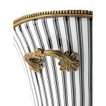 Кашпо Black white stripe варинант исполнения - 5 | Loft Concept в Барнауле