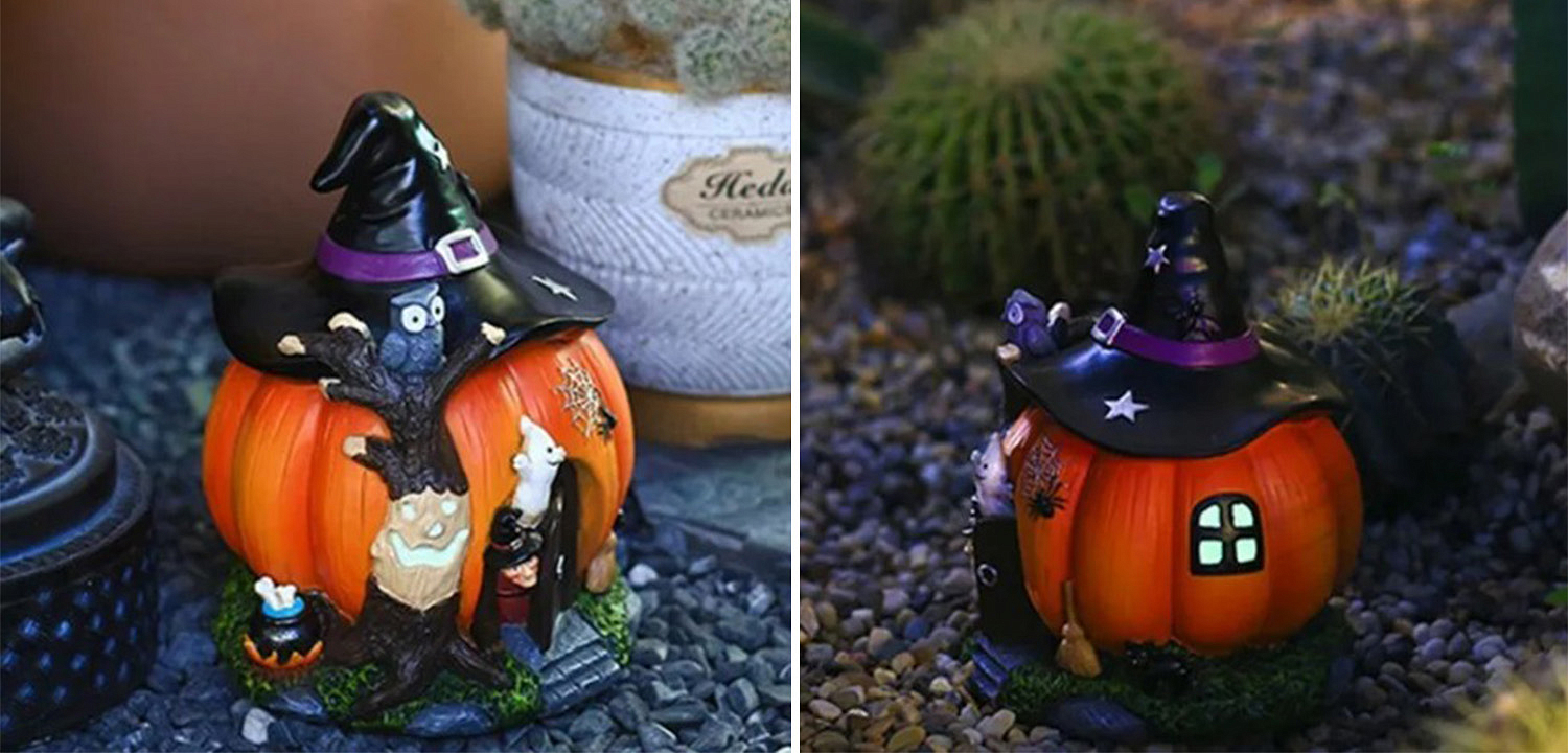 Статуэтка Pumpkin House Witch Статуэтка Pumpkin House Witch - Loft-Concept в Барнауле