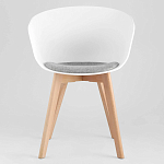 Стул из пластика с мягким сиденьем Eames варинант исполнения - 2 | Loft Concept в Барнауле