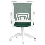 Офисное кресло с основанием из белого пластика Desk chairs Green варинант исполнения - 4 | Loft Concept в Барнауле