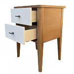 Тумба прикроватная с 2-мя ящиками Tasteful Furniture Light варинант исполнения - 2 | Loft Concept в Барнауле