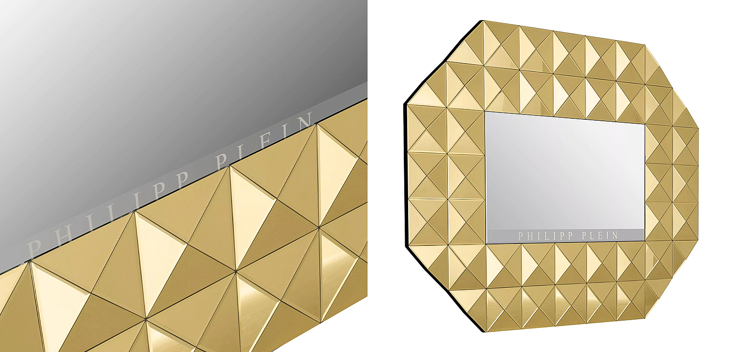 Экран Philipp Plein GOLD STUD NFT L 43 дюйма Экран Philipp Plein GOLD STUD NFT L 43 дюйма - Loft-Concept в Барнауле