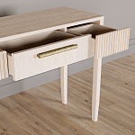 Элегантная Консоль Primo с выдвижным ящиком Светлый дуб варинант исполнения - 4 | Loft Concept в Барнауле