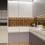 Гипсовая 3D панель с принтографией PM-38 варинант исполнения - 1 | Loft Concept в Барнауле