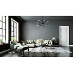 Люстра черного цвета на штанге Noir Supernova варинант исполнения - 3 | Loft Concept в Барнауле